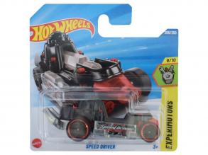 Hot Wheels: Speed Driver fekete kisautó 1/64 - Mattel