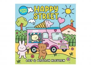 Sunny Vibes - Vidám barátok kifestőkönyv