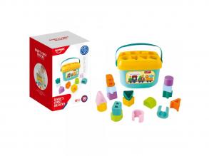 Happy World: Színes formaválogató betukkel és formákkal