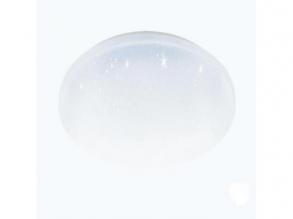 LED lámpa , mennyezeti/fali , 31 cm , 15.6W , természetes fehér , kristály hatású , EGLO , POGLIOLA-S , 75505