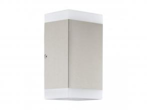 EGLO , 75545 , CARPINERA , fali lámpa , GU10 , 2X4,6W , IP44 , fehér