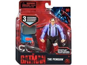 DC Comics: The Batman Pingvin játékfigura kiegészítőkkel 10cm - Spin Master