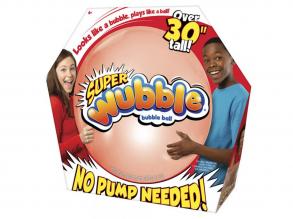 Super Wubble buboréklabda piros színben 75cm