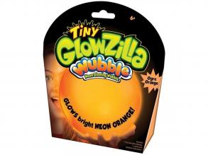 Tiny Glowzilla Wubble világító neon buboréklabda narancssárga színben 30cm
