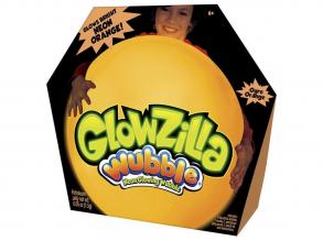 Glowzilla Wubble világító buboréklabda neon narancssárga színben 75cm