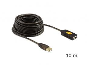 Delock USB 2.0 hosszabbító kábel, aktív 10m