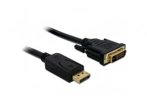 Delock Displayport - DVI 24+1 kábel, apa - apa 2,0m