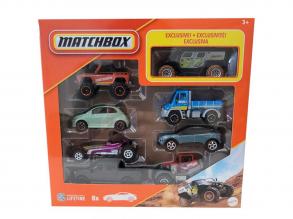 Matchbox: 8db-s kisautó szett exkluzív GHE-O Rescue autóval - Mattel