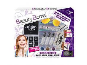 Beauty World: Beauty Bomb csillámtetkó kreatív szett napszemüveggel