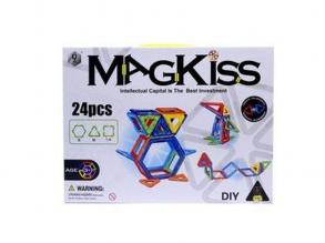 MagKiss 24 darabos mágneses építőjáték