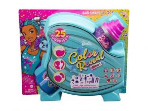 Barbie Color Reval Glitter baba felemás hajjal és kiegészítőkkel - Mattel