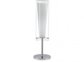 EGLO , 89835 , PINTO , asztali lámpa , E27 , 1X40W , IP20 , átlátszó, fehér