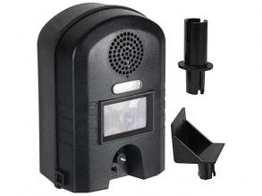 Weitech Ultrahangos kutya-,macska-,nyest-,vad- riasztó, villanófényes max. 200m2