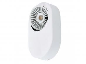 1x5,4W fehér/fekete Montale Led fal