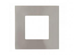 LED panel , 3W , süllyesztett , négyzet , meleg fehér , nikkel keret , EGLO , FUEVA 1 , 94519