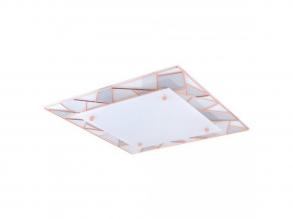 Pancento 16W LED mennyezeti lámpa 45x45 cm réz