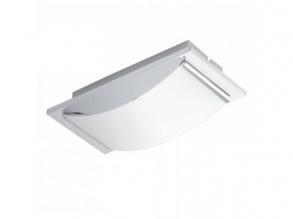 LED lámpatest , mennyezeti/fali , 5,4 Watt , meleg fehér , króm , IP44 , EGLO , WASAO 1 , 94881