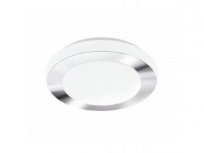LED lámpatest , mennyezeti , 16 Watt , meleg fehér , króm , IP44 , EGLO , CARPI , 95283