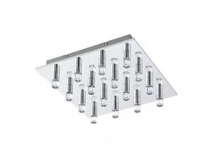 LED mennyezeti világítás 16x1,1W króm Teocelo
