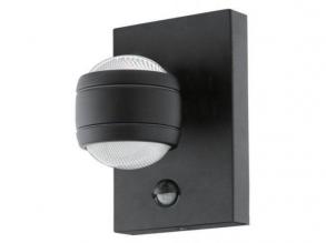 EGLO , 96021 , SESIMBA 1 , fali lámpa , 3000 K , LED , 2X3,7W , IP44 , átlátszó