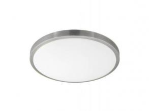 LED lámpatest , kerek , mennyezeti , 20W , meleg fehér , 43 cm , acél, matt fehér , 5 év garancia , EGLO , COMPETA , 96034