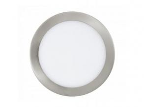 LED panel , 15.6W , süllyesztett , kerek , dimmelhető , RGB , CCT , nikkel keret , EGLO , Connect , FUEVA-C , 96676