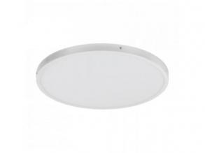 LED panel , 25W , falon kívüli , kerek , 40 cm , meleg fehér , ezüst keret , EGLO , FUEVA , 97263