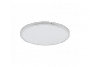 LED panel , 25W , falon kívüli , kerek , 50 cm , meleg fehér , nikkel keret , EGLO , FUEVA , 97272