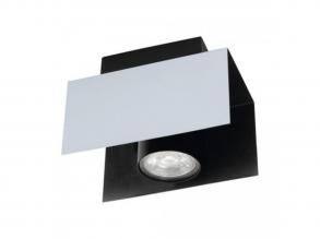 Viserba mennyezeti GU10 LED 1x5W fehér/fekete