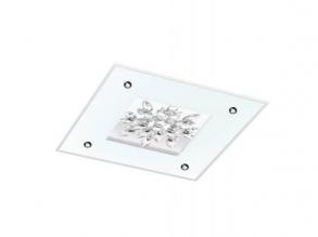 EGLO , 97498 , BENALUA 1 , fali-mennyezeti lámpa , 3000 K , LED , 4X6W , Yes , IP20 , fehér, átlátszó