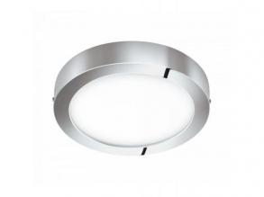 LED panel , 21W , falon kívüli , kerek , dimmelhető , RGB , CCT , króm , IP44 , EGLO , Connect , FUEVA-C , 98559