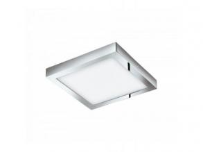 LED panel , 21W , falon kívüli , négyzet , dimmelhető , RGB , CCT , króm , IP44 , EGLO , Connect , FUEVA-C , 98561