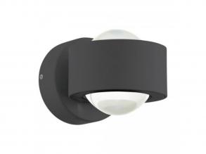 EGLO , 98746 , TREVIOLO , fali lámpa , 3000 K , LED , 2X2,2W , IP44 , átlátszó