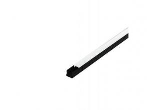 ALUMINUM SÍN H-16MM OPÁL DIFFÚZOR 1M FEKETE