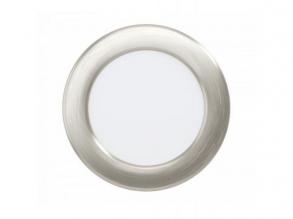 LED panel , 5.5W , süllyesztett , kerek , meleg fehér , matt nikkel keret , EGLO , FUEVA 5 , 99137