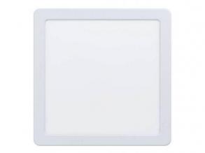 LED lámpa , süllyesztett , mennyezeti , négyzet , fehér , meleg fehér , 17W , 5 év garancia , EGLO , FUEVA 5 , 99164