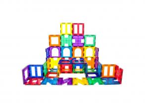 PicassoTiles Artistry  mágneses építőelemek, 42 darab