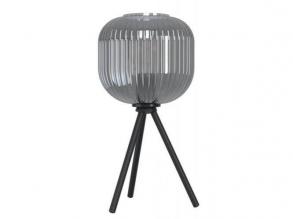 Mantunalle E271x40W fekete / átlátszó asztali lámpa