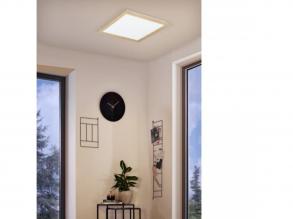 EGLO , 99472 , PIGLIONASSO , mennyezeti lámpa , 4000 K , LED , 32W , IP20 , barna