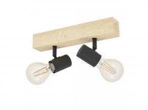 EGLO , 99478 , TOWNSHEND 3 , spot lámpa , E27 , 2X60W , IP20