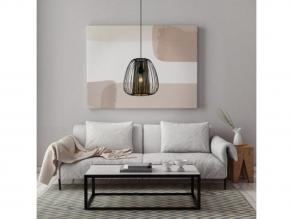 EGLO , 99661 , CURASAO , függesztett lámpa , E27 , 1X40W , IP20 , fekete, arany
