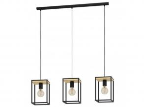 EGLO , 99855 , LIBERTAD , függesztett lámpa , E27 , 3X40W , IP20